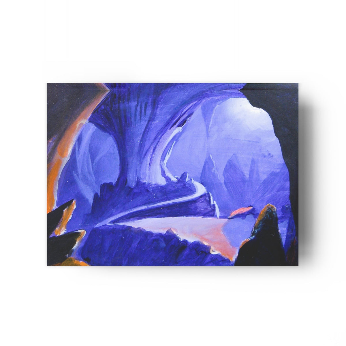 Sacred Chamber art print without display clips or strings