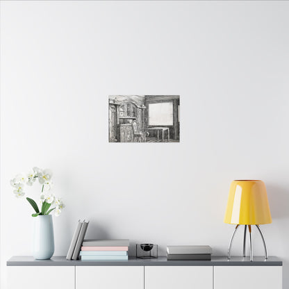 Ethereal Solitude / Matte Canvas