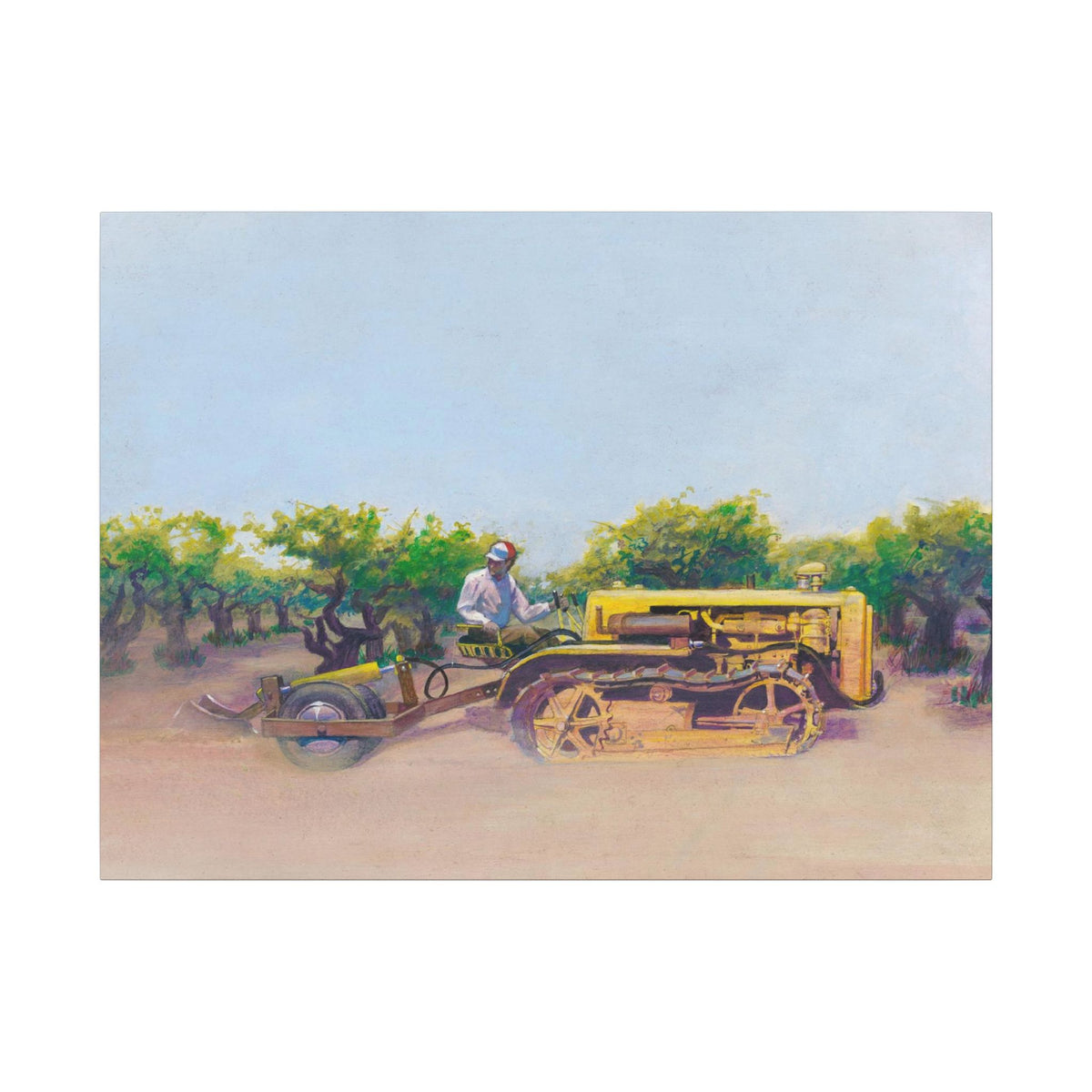 Tractor / Matte Canvas