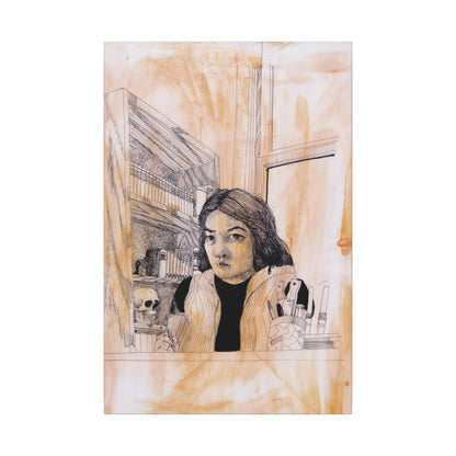 Alan Okamoto (self-portrait) / Matte Canvas