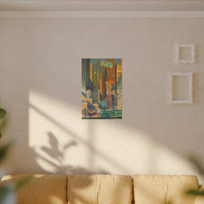 Orange City / Matte Canvas
