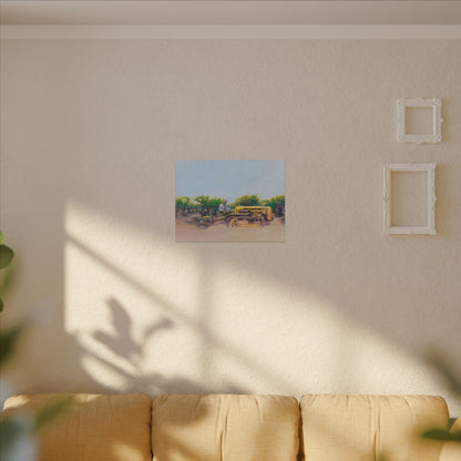 Tractor / Matte Canvas