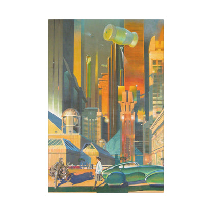 Orange City / Matte Canvas