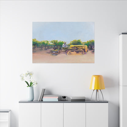 Tractor / Matte Canvas