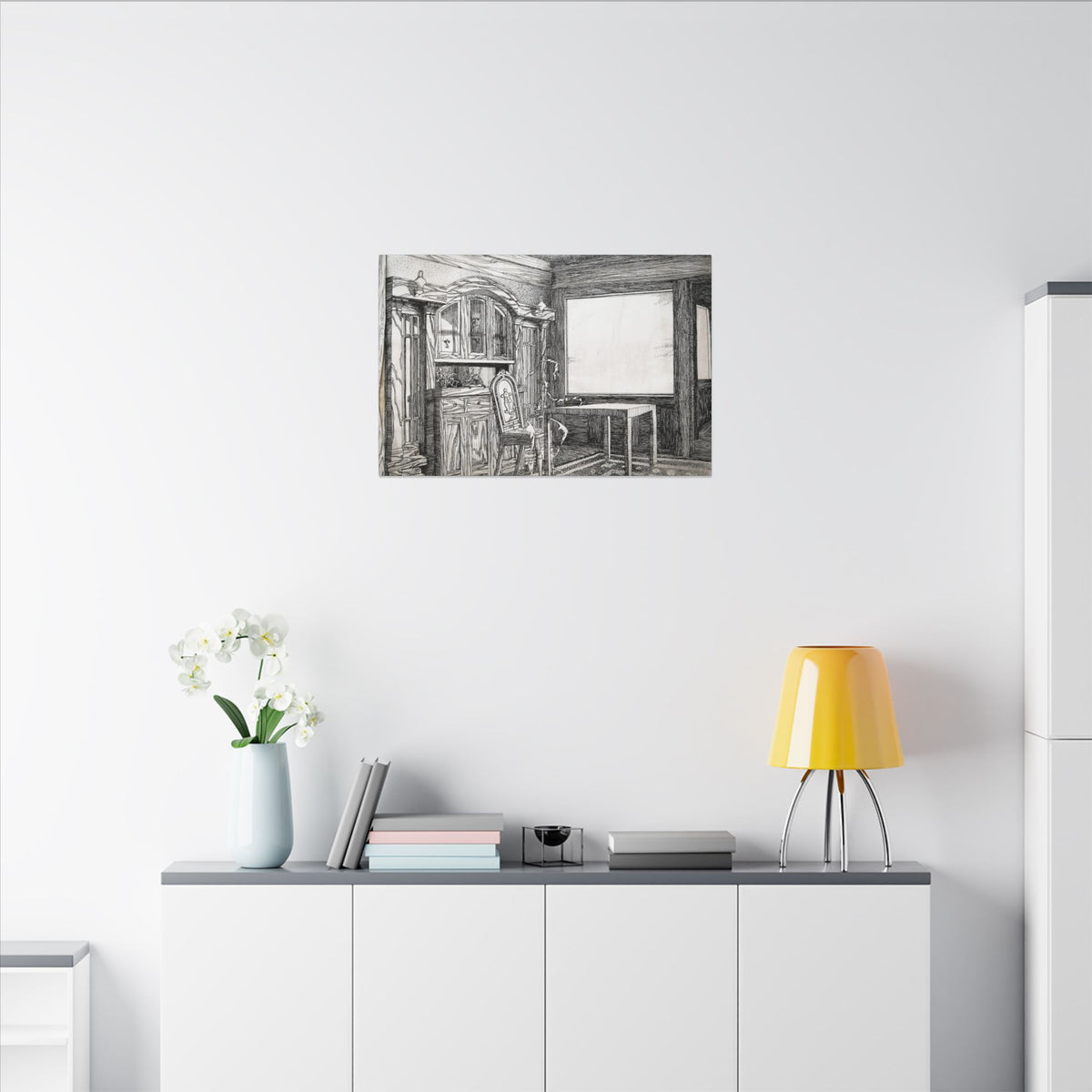Ethereal Solitude / Matte Canvas