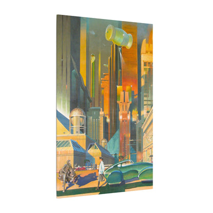 Orange City / Matte Canvas