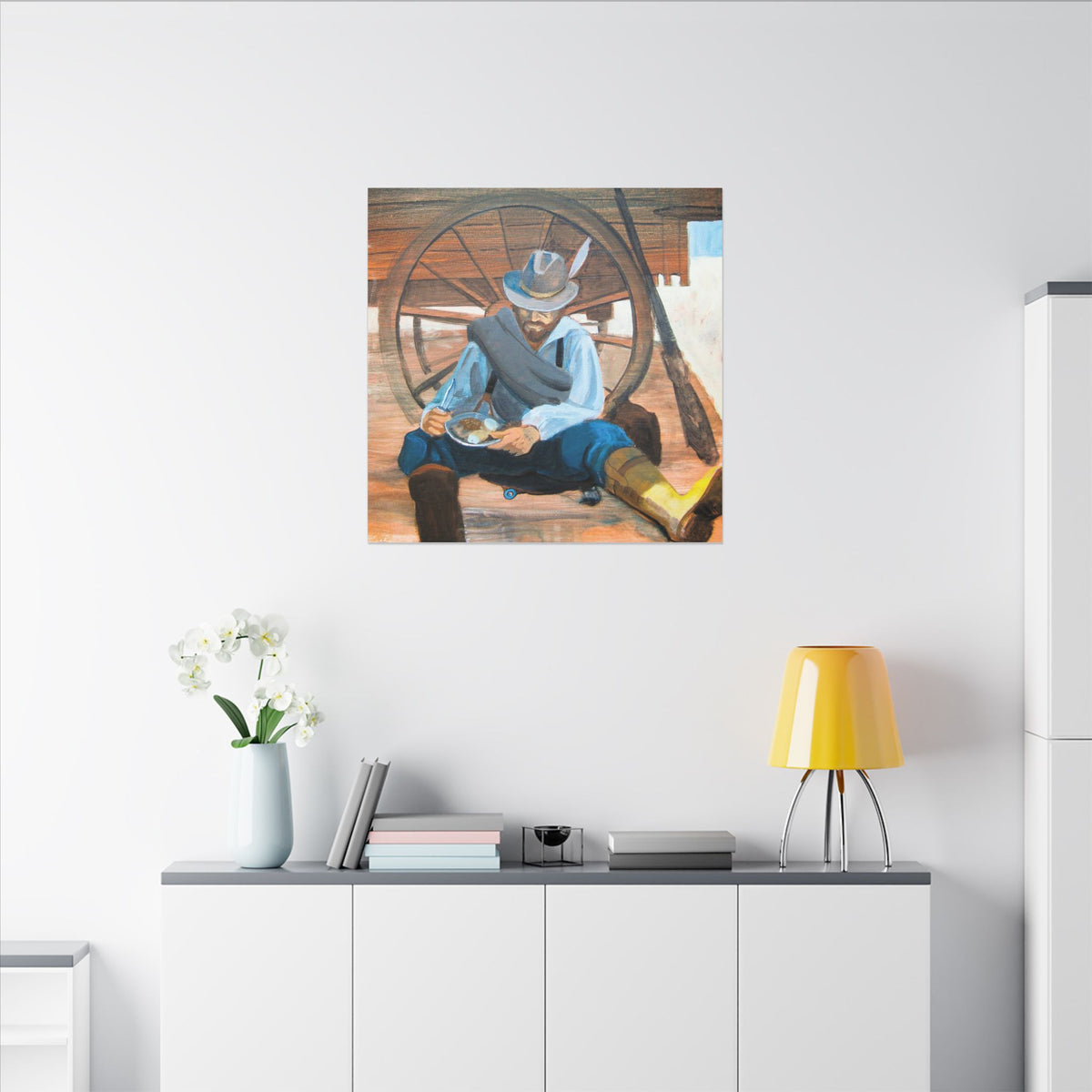 Biscuits and Bullets / Matte Canvas
