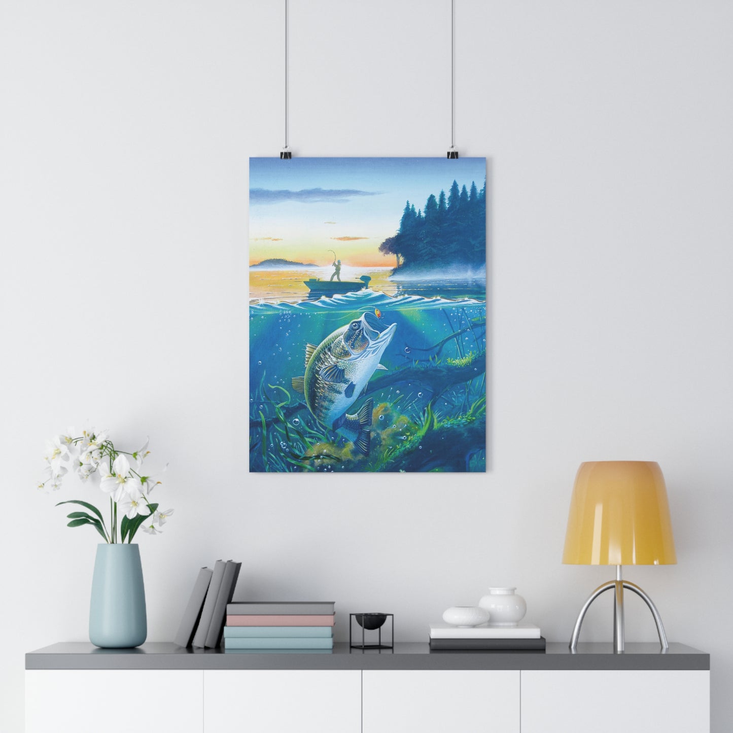 Lure, Hook, & Reel