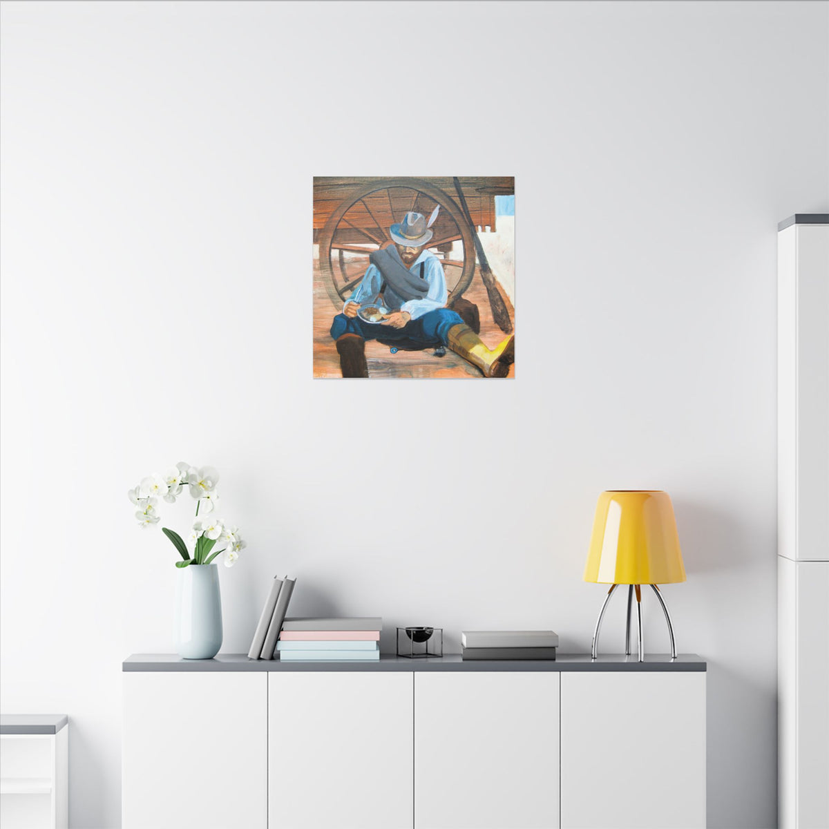 Biscuits and Bullets / Matte Canvas