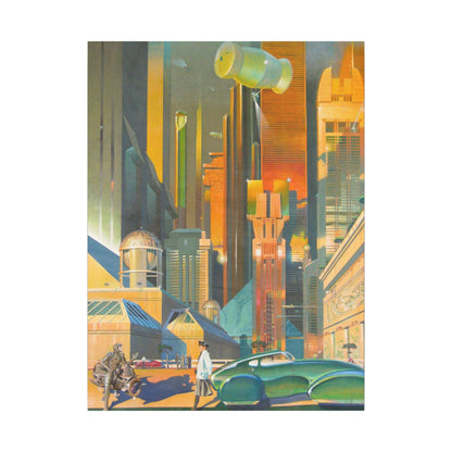 Orange City / Matte Canvas