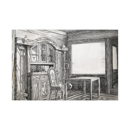 Ethereal Solitude / Matte Canvas