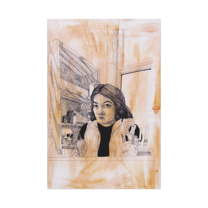 Alan Okamoto (self-portrait) / Matte Canvas