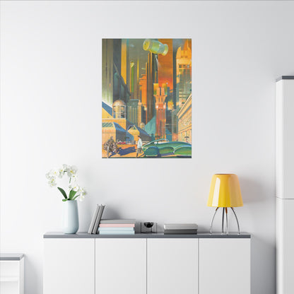 Orange City / Matte Canvas