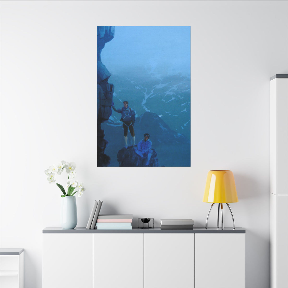 Climbers / Matte Canvas