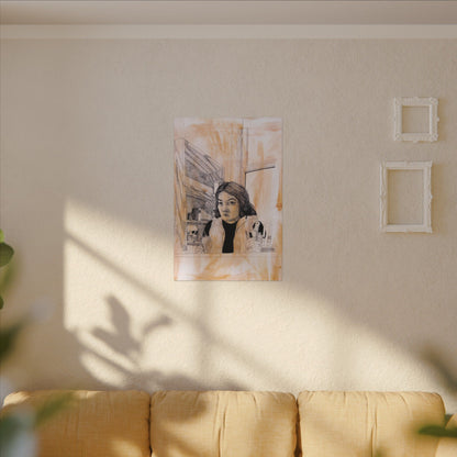 Alan Okamoto (self-portrait) / Matte Canvas