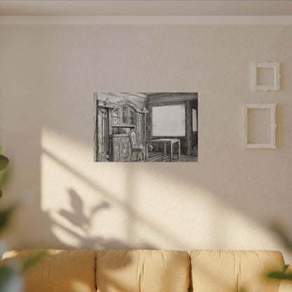 Ethereal Solitude / Matte Canvas