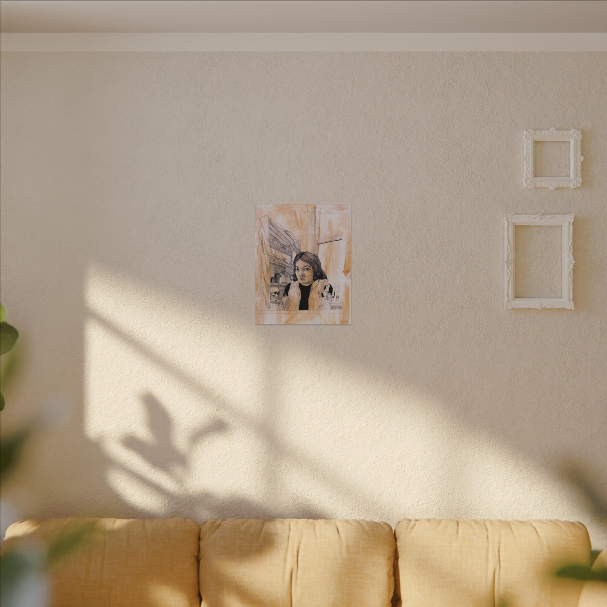 Alan Okamoto (self-portrait) / Matte Canvas
