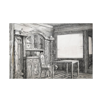 Ethereal Solitude / Matte Canvas