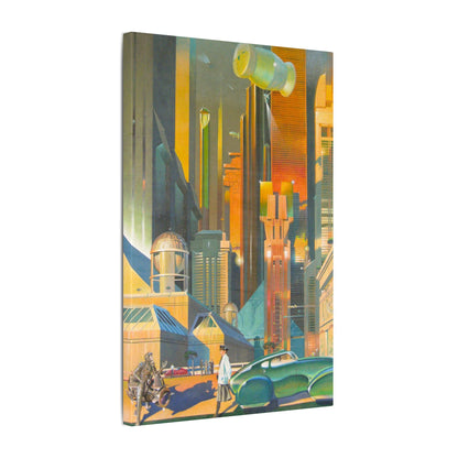 Orange City / Matte Canvas
