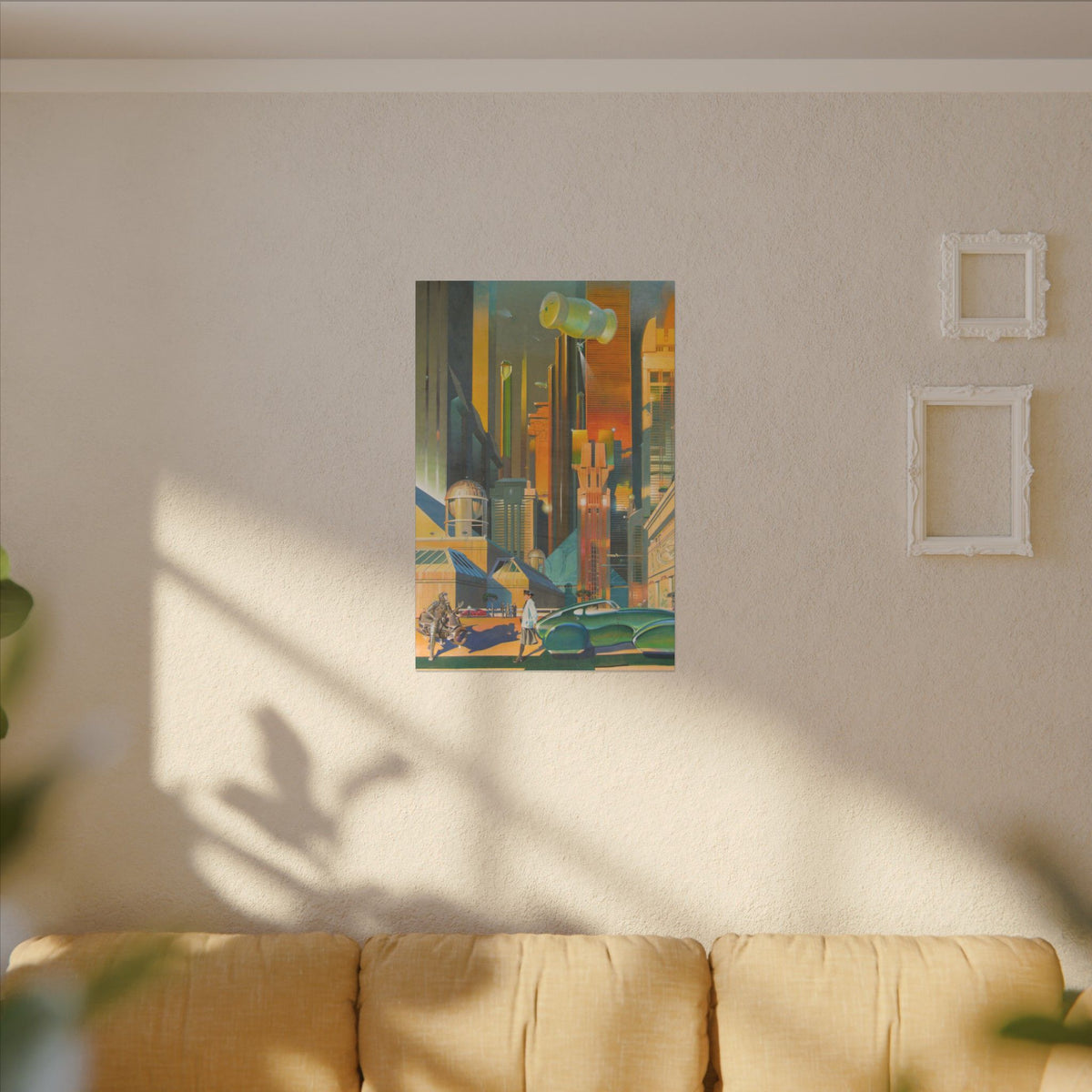 Orange City / Matte Canvas