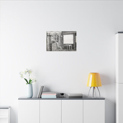 Ethereal Solitude / Matte Canvas
