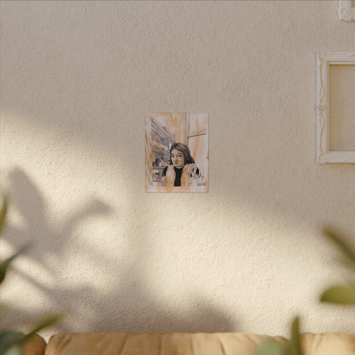 Alan Okamoto (self-portrait) / Matte Canvas
