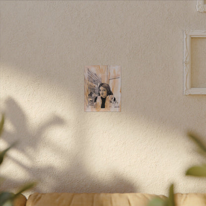 Alan Okamoto (self-portrait) / Matte Canvas