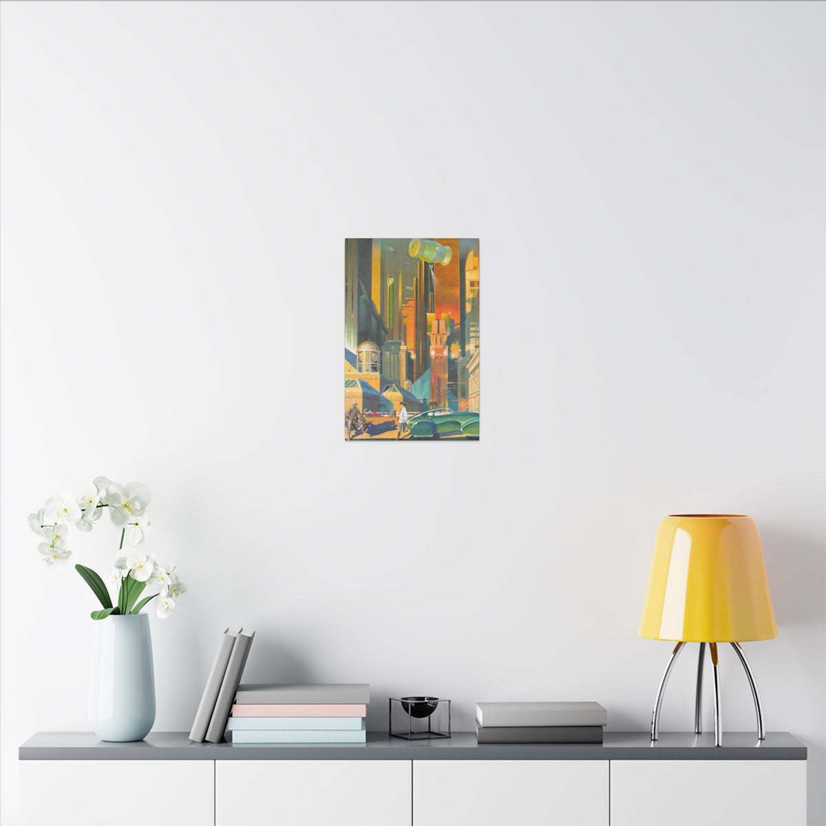 Orange City / Matte Canvas