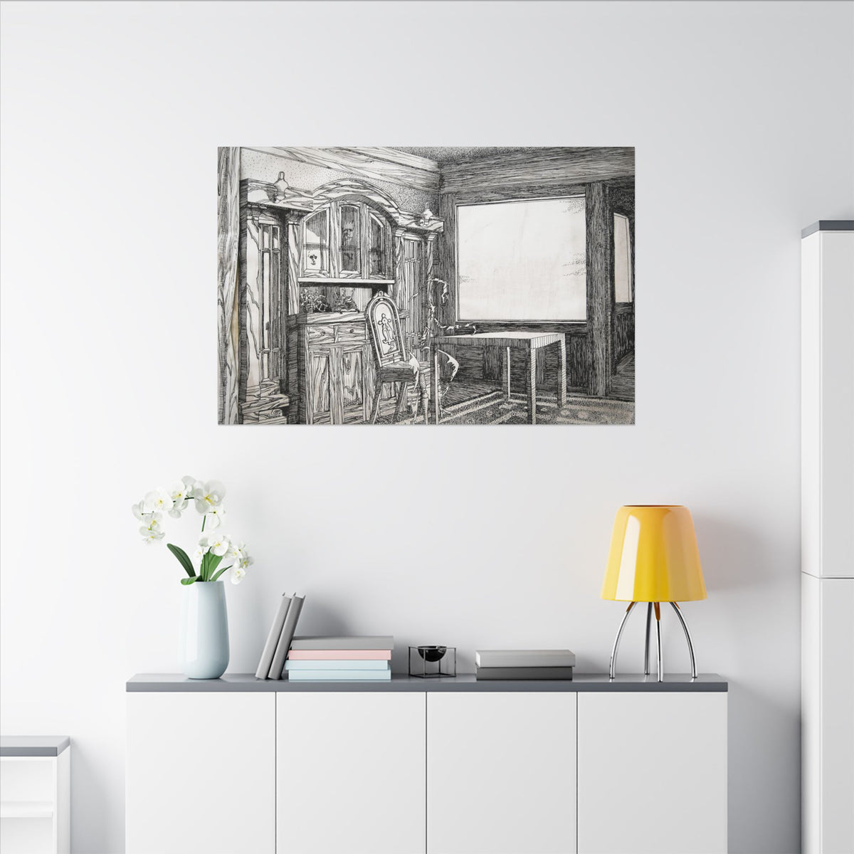 Ethereal Solitude / Matte Canvas