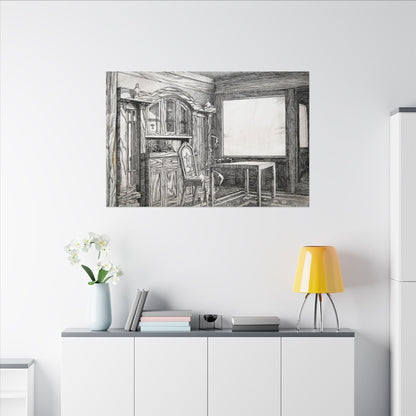 Ethereal Solitude / Matte Canvas