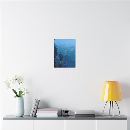 Climbers / Matte Canvas