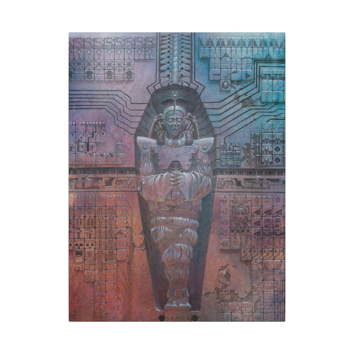 Sarcophagus  / Matte Canvas
