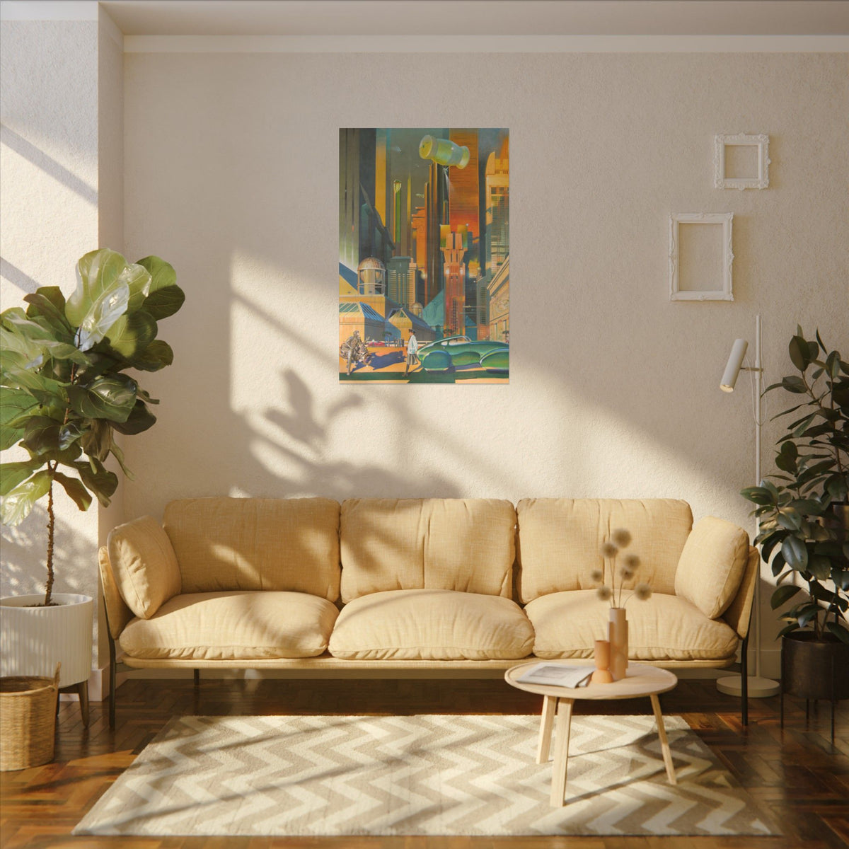 Orange City / Matte Canvas