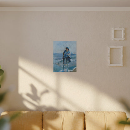 Blue Reverie / Matte Canvas