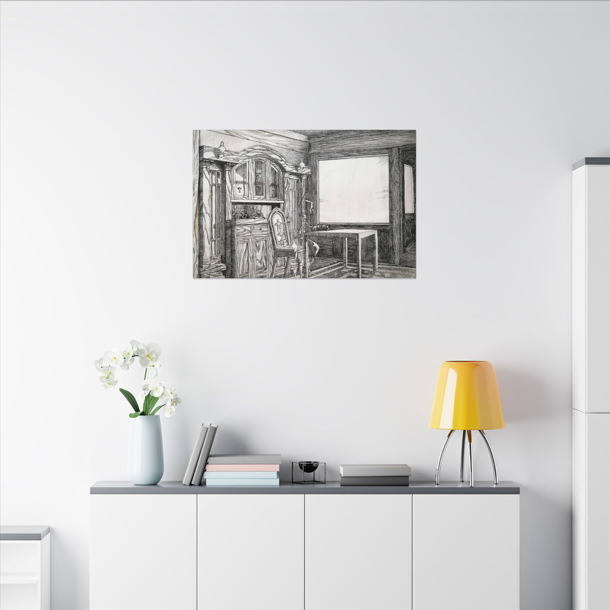 Ethereal Solitude / Matte Canvas