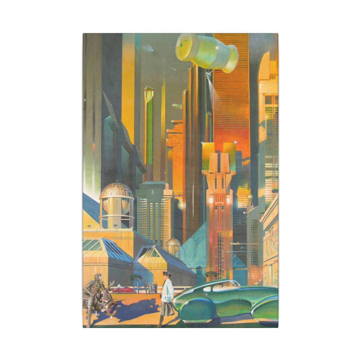 Orange City / Matte Canvas