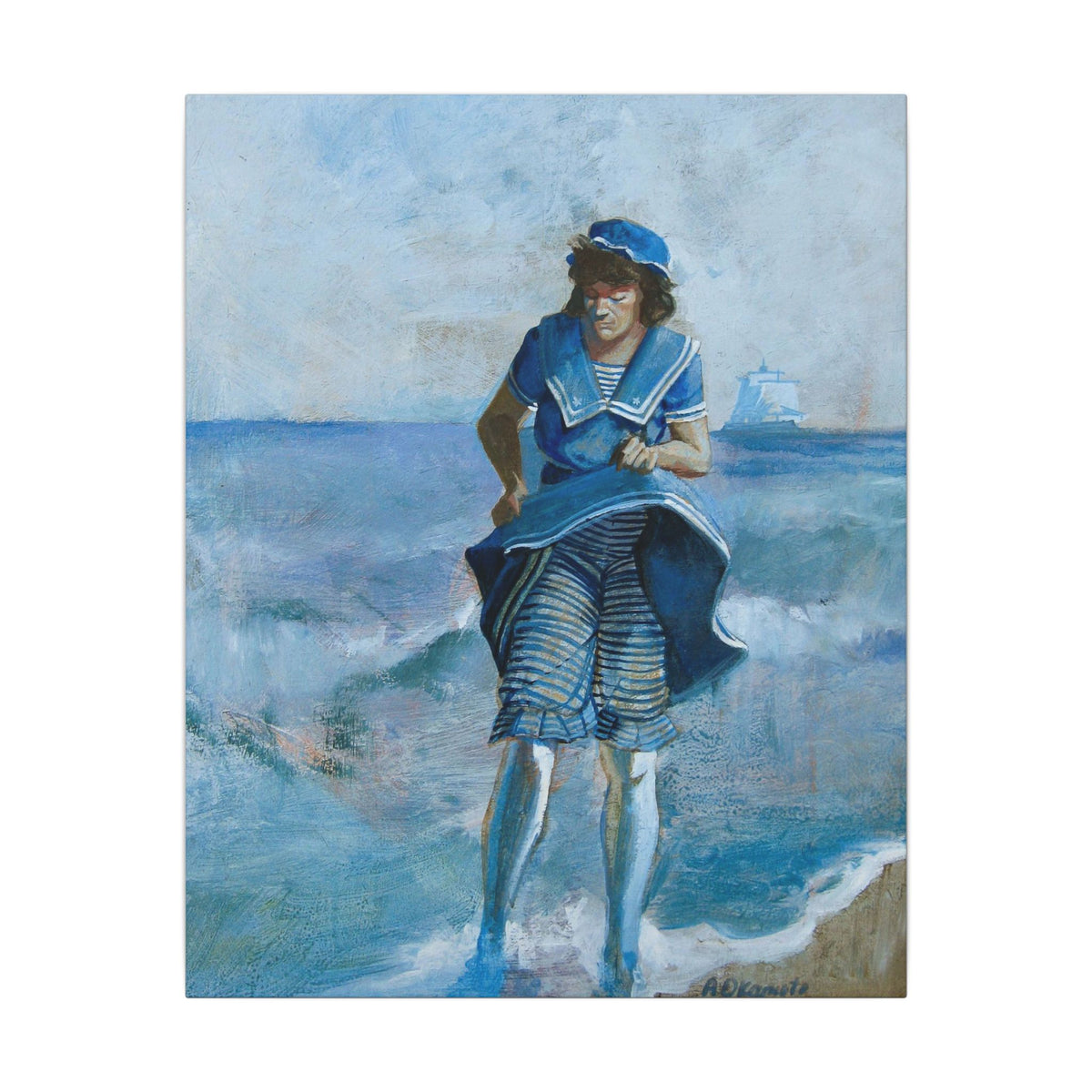 Blue Reverie / Matte Canvas