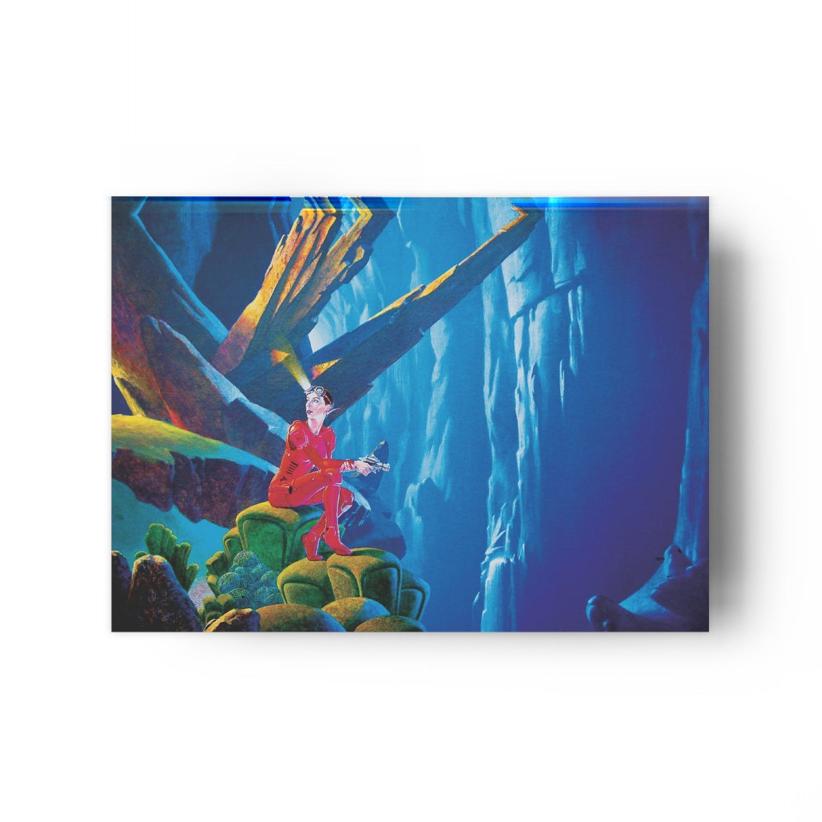 Broken Sea art print without display clips or strings